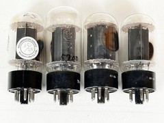 McIntosh 6L6GC Vacuum Tube Quad (4) Tested Vintage for MC240 MC275 Amp USA