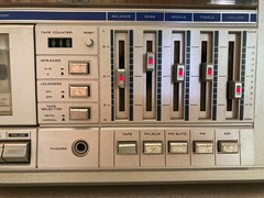 Soundesign SDI6000 STEREO AM FM /CASSETTE PLAYER Taiwan Tested – WORKS!
