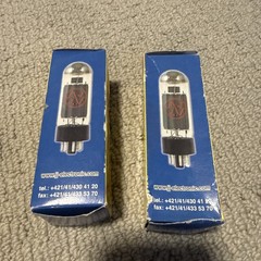 Pair JJ Electronic EL34L Vacuum Tubes w/ Boxes Guitar Amp