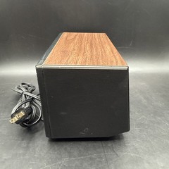 Vintage GE Clock Radio 7-4550C AM/FM Alarm Walnut Grain Retro Tested Works READ