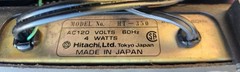 Hitachi Direct Drive Turntable HT-350 Great Cosmetic And Working Condition Japan