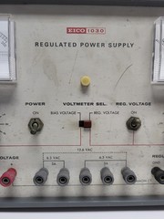 Vintage 1960s Eico 1030 Regulated Power Supply Tube (Powers On)