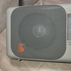 SONY ICF-760 FM/AM 2 Band Receiver Radio Made In Malaysia With Power Cord Tested