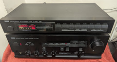 Vintage Yamaha Lot TX-400 Tuner & AX-700U Integrated Amp 110 Watts Per Channel