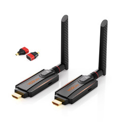 Vcolink Wireless Hdmi Transmitter And Receiver 1 To 2 Extender Kit 656Ft Long