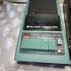 BELL & HOWELL Cassette Player/Recorder Model 3081B Educator Series W Case Read
