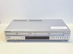 Sony COMBO DVD Player/Video Cassette Recorder SLV-D370P NO REMOTE TESTED