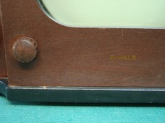 Vintage 1940s DeWald BT-100, 10″ Table Top TV, RCA 630 Clone