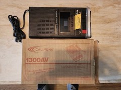 Vintage Califone 1300AV Cassette Recorder New in Box