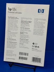 HP 12C FINANCIAL CALCULATOR USER’S GUIDE (AUG 2004, EDITION 4)- SOFTCOVER- GOOD