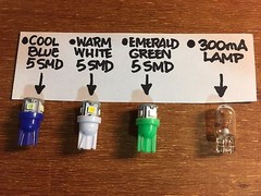 8V LED Sony LAMP KIT STR-V2- STR-V3 – STR-V4- DIAL METER RECEIVER-COLOR CHOICE