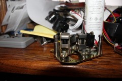 akai gx-77 reel to reel tape recorder heads left and right