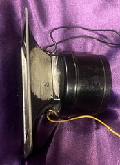 Vintage EV Electro-Voice T35B T-35B Black Horn Tweeter T35 Single