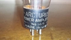 ⭐️ARCTURUS⭐️ RARE 145 (45 245 345) POWER AMP GLOBE TUBE TV-7 Test STRONG!