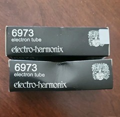 6973, Electro-Harmonix, Russia, Vacuum Tube, Pair, Power