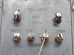 NRL-1448 Power Tube Amp Transformer 385-0-385 V 60 ma / 6.3 v at 3 amps