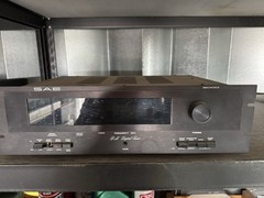 SAE 8000 Vintage FM Digital Tuner Component Black, Front Panel “Tuner”