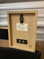 Vintage Pair Pioneer CS-X380-Q & CS-C180-Q Surround Speakers