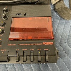 FOSTEX X-15 SERIES II MULTITRACKER CASSETTE DECK – WITH CASE – PARTS ONLY