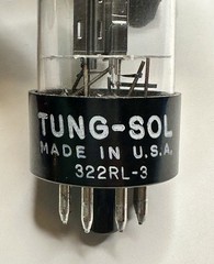 NOS Tung-Sol 6SN7GTB Vacuum Tube USA Short Bottle w/ Box 3200/3300