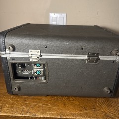 Vintage Ampex AG-600B 1/4 Mono Tape Recorder – Portable in Case