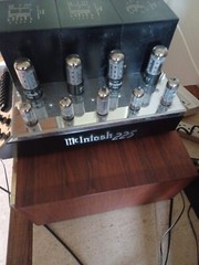 MC INTOSH MC 225 vintage stereo integrated tube power amplifier