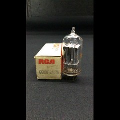 NOS RCA 6680 12AU7A Clear Top D Getter Audio Amp VACUUM TUBE Tested 4.9229
