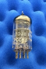 ONE Brimar PCC88 7DJ8 Tube / Amplitrex Tested +100% / In Box / Halo Getter