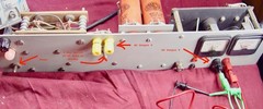 Vintage TABTRON MULTI TAP AC/DC POWER SUPPLY 20v/40v switchable outputs Works!