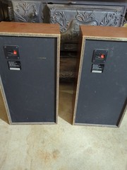 Pair Vintage Technics SB-CR33 Shelf Floor 2 Way Speakers Tested 140 Watts