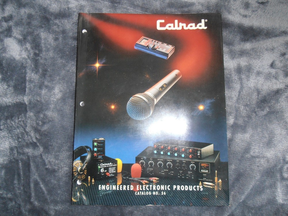 calrad electronics vintage 1990 catalog #56.