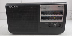 Vintage Sony AM/FM 2 Band Radio ICF-38