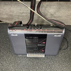 Emerson portable FM Stereo Cassette tape deck CTR947 Battery or plug In Works Ex