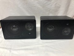 Pair (2) of VERIT MS-60 Speaker – Preowned With Bracket & Box TESTED WORKS