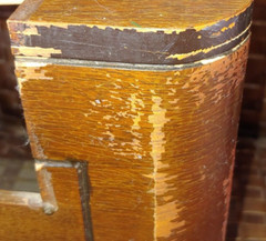 Orig 1941 PHILCO Model 41-240T WOOD CABINET wOrig GRILL CLOTH & Internal ANTENNA