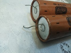 Vtg Astron Minimite MM-20-525 20MF 525WVDC 550VSP Dry Electrolytic Capacitor 2pk