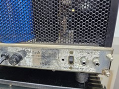 McIntosh MC-2105 Stereo Power Amplifier Serviced Operational.