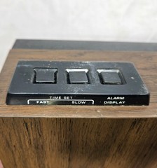 Zenith Model H472W AM/FM Clock Radio Circle of Sound Restored with Green LEDs