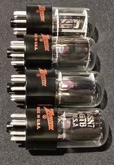 ZENITH 6SN7 GTB TUBE RED CROWN PREMIUM AUDIO CHROMED HALOS MATCHED QUAD (4) FOUR