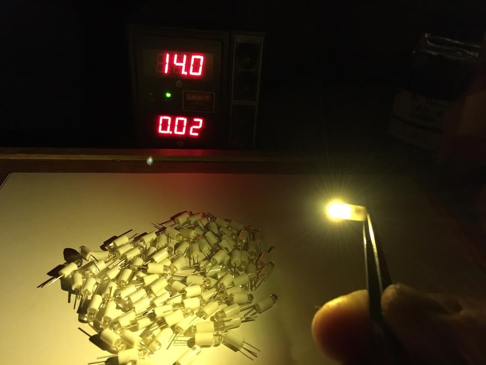(5) 14V-LED Bi-Pin KIT- McIntosh / MC LAMPS BULBS-MC2600 MC7104 MC7106