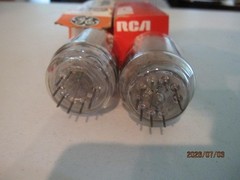 TWO TUBES 12JB6A BOTH BOXES HAVE A G ON BOX GOOD. FOUND AT ESTATE SALE