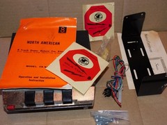 Vintage North American Super Deluxe 8 Track Car Stereo AS IS for Parts Repair