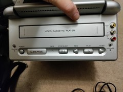 AudioVOX VBP2000 Portable VHS Player LCD Monitor Consolefor Parts