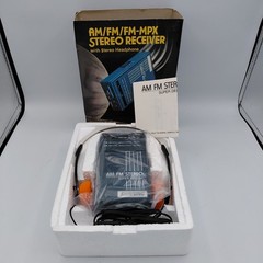 Vintage Shinning Super Deluxe Stereo Headphone New in Box