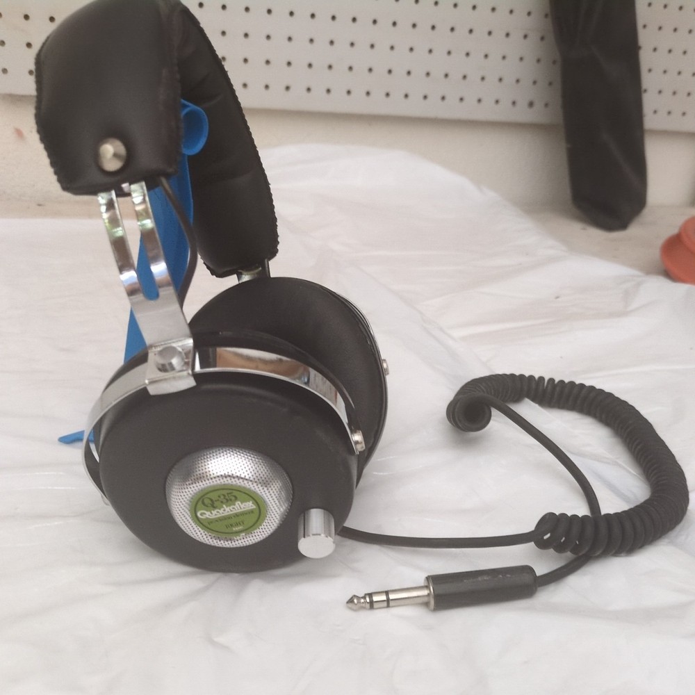 Vintage Quadraflex Q-35 Stereo Headphones Japan