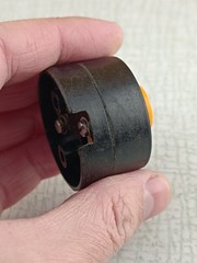 Vintage Soviet USSR Push button, Call Button, Switch, Carbolite