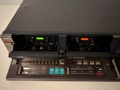 Vintage Aiwa WX 220 Stereo Dual Cassette Deck RARE – For Parts / Repair