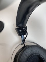 Rare Vintage Audiotronic AHP66 Audiophile Flat Drive Orthodynamic Headphones
