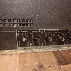 Vintage Schulmerich Electronics Inc. Model 6-100 Tube Amp Working Untested Read