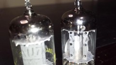 Test NOS MATCHED PAIR GE (For Bell HOWELL) 12Au7 ECC82 D Getter Tube TV-7 * USA*